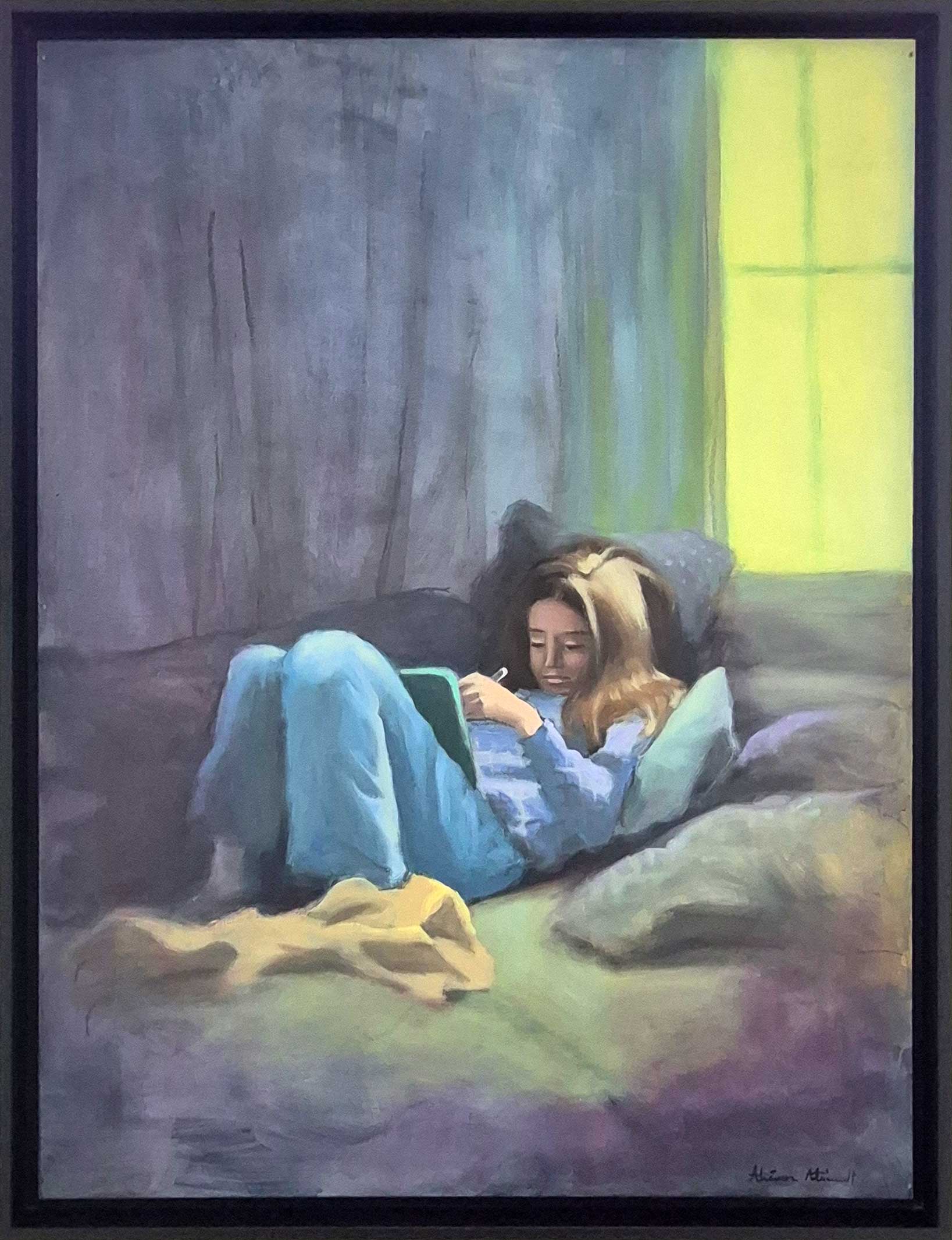 La jeune fille à la tablette